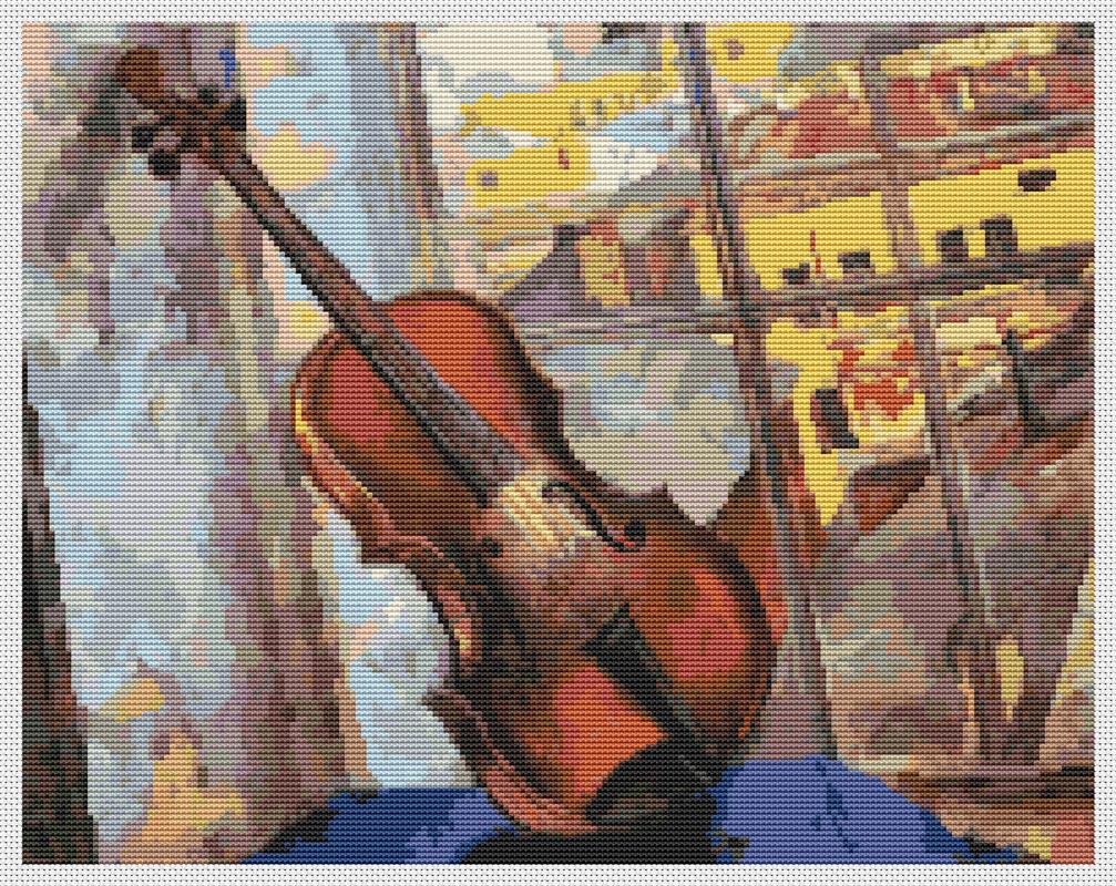 A Violin - Art of Stitch, The