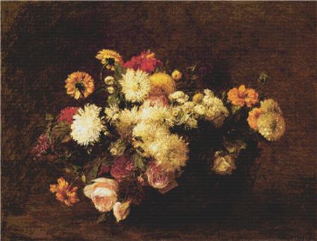 Bouquet Of Flowers - X Squared Cross Stitch