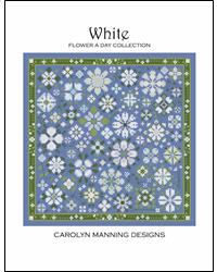 White (Flower A Day Collection) - CM Designs