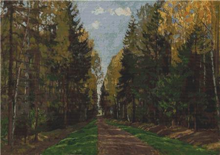An Allee In The Forest - X Squared Cross Stitch