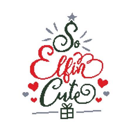 So Elfin Cute - Cross Stitch Wonders