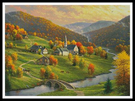 Peace In The Valley - Artecy Cross Stitch