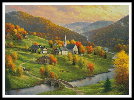 Peace In The Valley (Large) - Artecy Cross Stitch