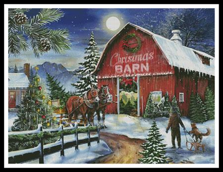 The Christmas Barn - Artecy Cross Stitch