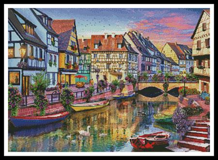 Colmar Canal - Artecy Cross Stitch