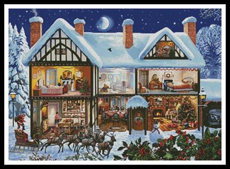 Christmas House 3 - Artecy Cross Stitch