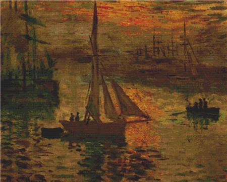 Sunrise - X Squared Cross Stitch
