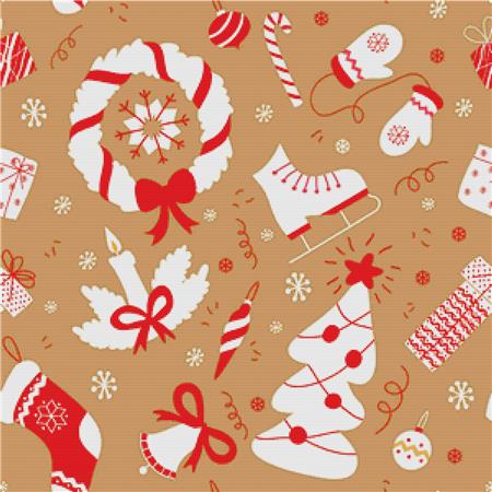 Festive Elements - X Squared Cross Stitch