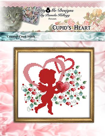 Cupids Heart - Kitty & Me Designs