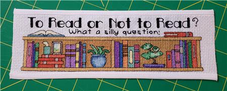 To Read Or Not To Read - Rogue Stitchery