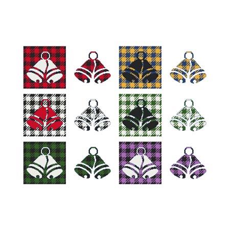 Fun With Plaid: Bells - Cross Stitch Wonders
