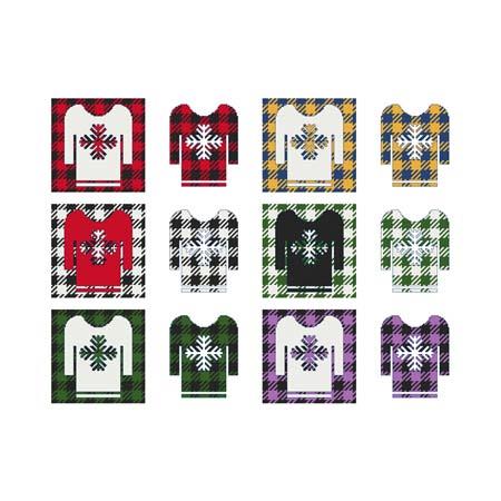 Fun With Plaid: Sweater - Cross Stitch Wonders