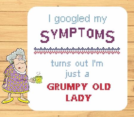Grumpy Old Lady - Iris Originals