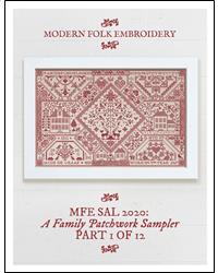 MFE SAL 2020: Part 1 - Modern Folk Embroidery