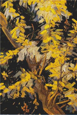 Acacia In Flower - X Squared Cross Stitch