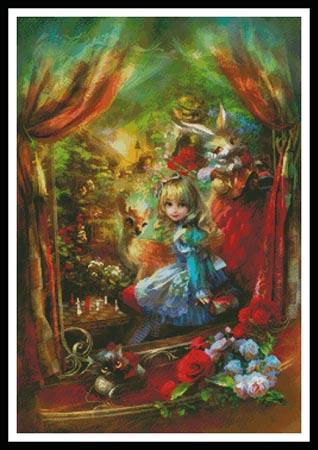 Alice Locomotion - Artecy Cross Stitch