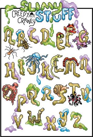 Creepy Crawly Alphabet - Kooler Design Studio
