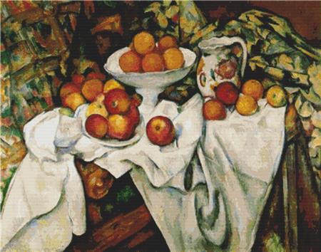 Apples And Oranges - X Squared Cross Stitch