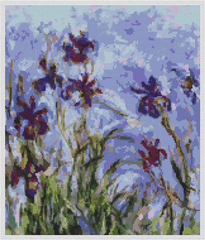 Irises - Art of Stitch, The