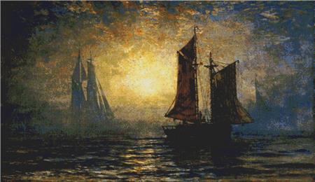 On Lake St. Clair - X Squared Cross Stitch
