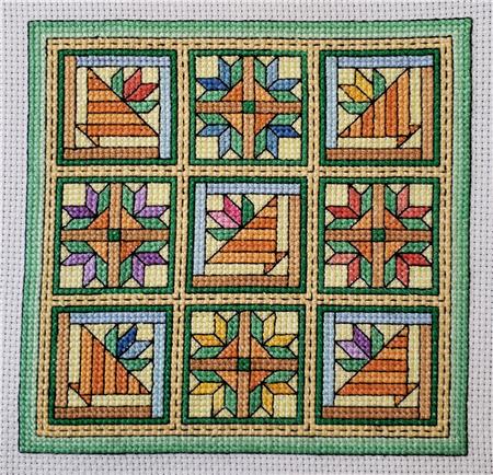 Quilt Blocks 2: Flower Baskets - Rogue Stitchery