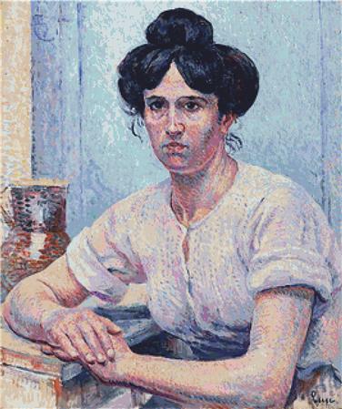 Portrait Of A Woman - X Squared Cross Stitch