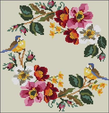 Spring Wreath - Twin Peak Primitives