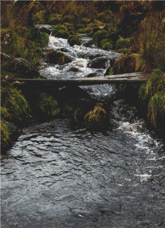 Babbling Brook - X Squared Cross Stitch