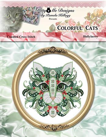 Colorful Cats Hollyberry - Kitty & Me Designs