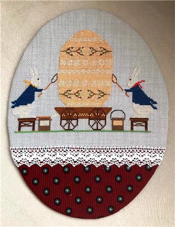 Promises Of Easter - "Easter Painting" - Twin Peak Primitives