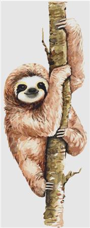 Sloth - X Squared Cross Stitch