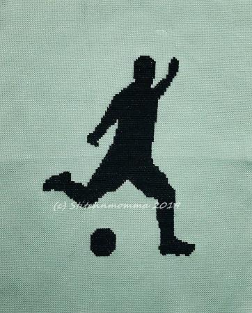 Soccer Player Silhouette - Stitchnmomma
