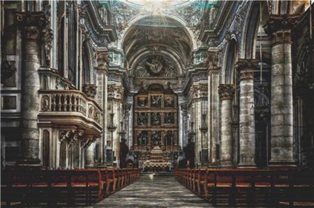 Cathedral - X Squared Cross Stitch