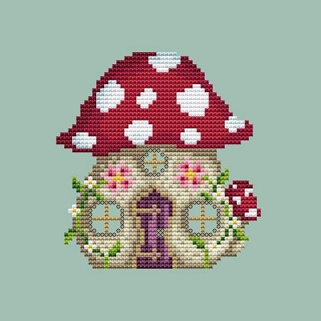 Mushroom House - Shannon Christine Designs