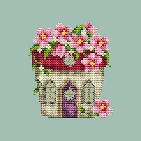 Flower Pot House - Shannon Christine Designs