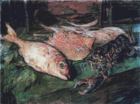 Still Life With Lobster - X Squared Cross Stitch