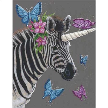 Unicorn Of A Different Color - Charting Creations
