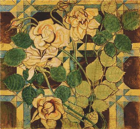 Roses - X Squared Cross Stitch