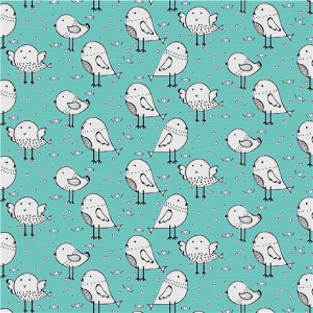 Cute Birds - X Squared Cross Stitch