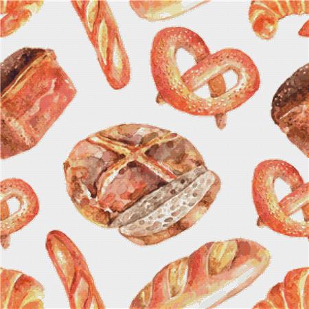 Fresh Bread I - X Squared Cross Stitch