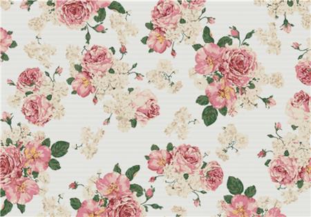 Pink And Cream Roses - X Squared Cross Stitch