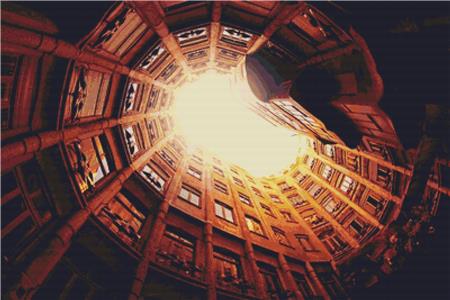 Building In Barcelona - X Squared Cross Stitch