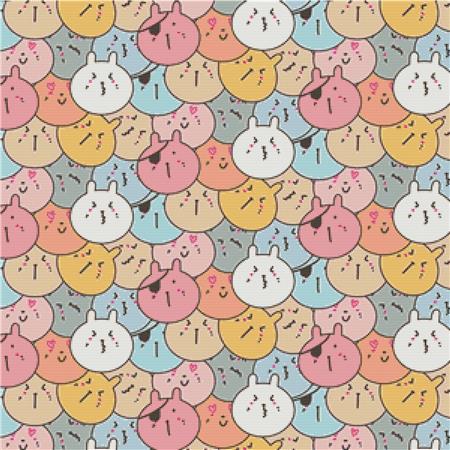 Cute Bunnies - X Squared Cross Stitch