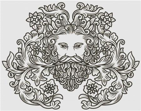 Greek God - X Squared Cross Stitch