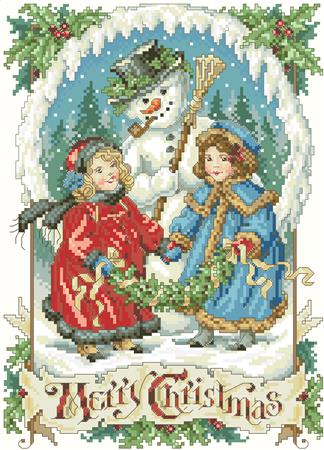 Victorian Snowman - Kooler Design Studio