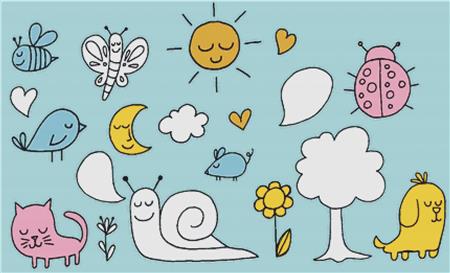 Forest Animals - X Squared Cross Stitch