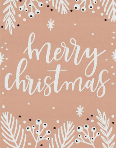Merry Christmas I - X Squared Cross Stitch