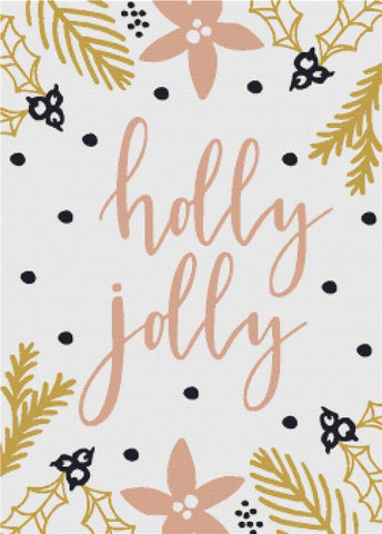 Holly Jolly - X Squared Cross Stitch
