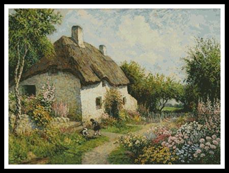 Taking Out The Dog - Artecy Cross Stitch
