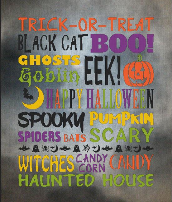 Subway Art: Halloween - Cross Stitch Wonders